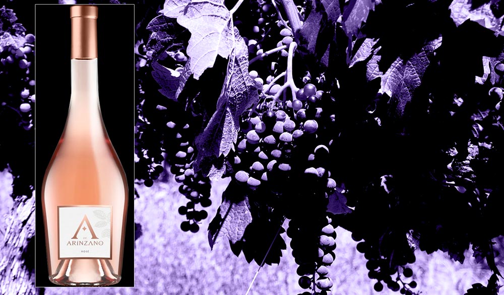 A de Arínzano wine bottle