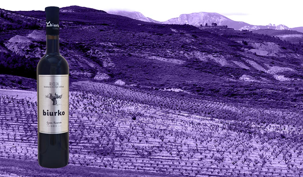 Bihurko Gran Reserva wine bottle